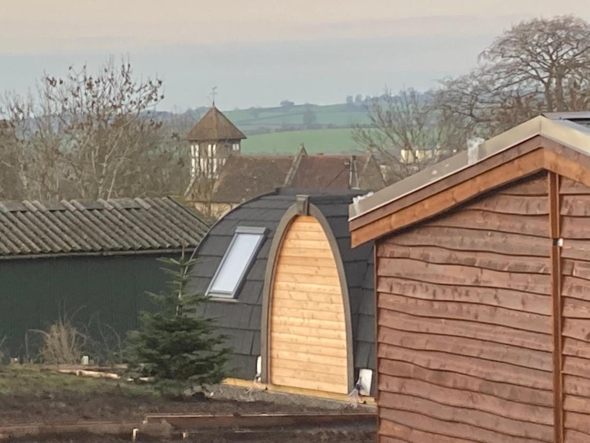 Hotel Hedgehog Glamping Pod School House Farm Leighton  Exteriér fotografie